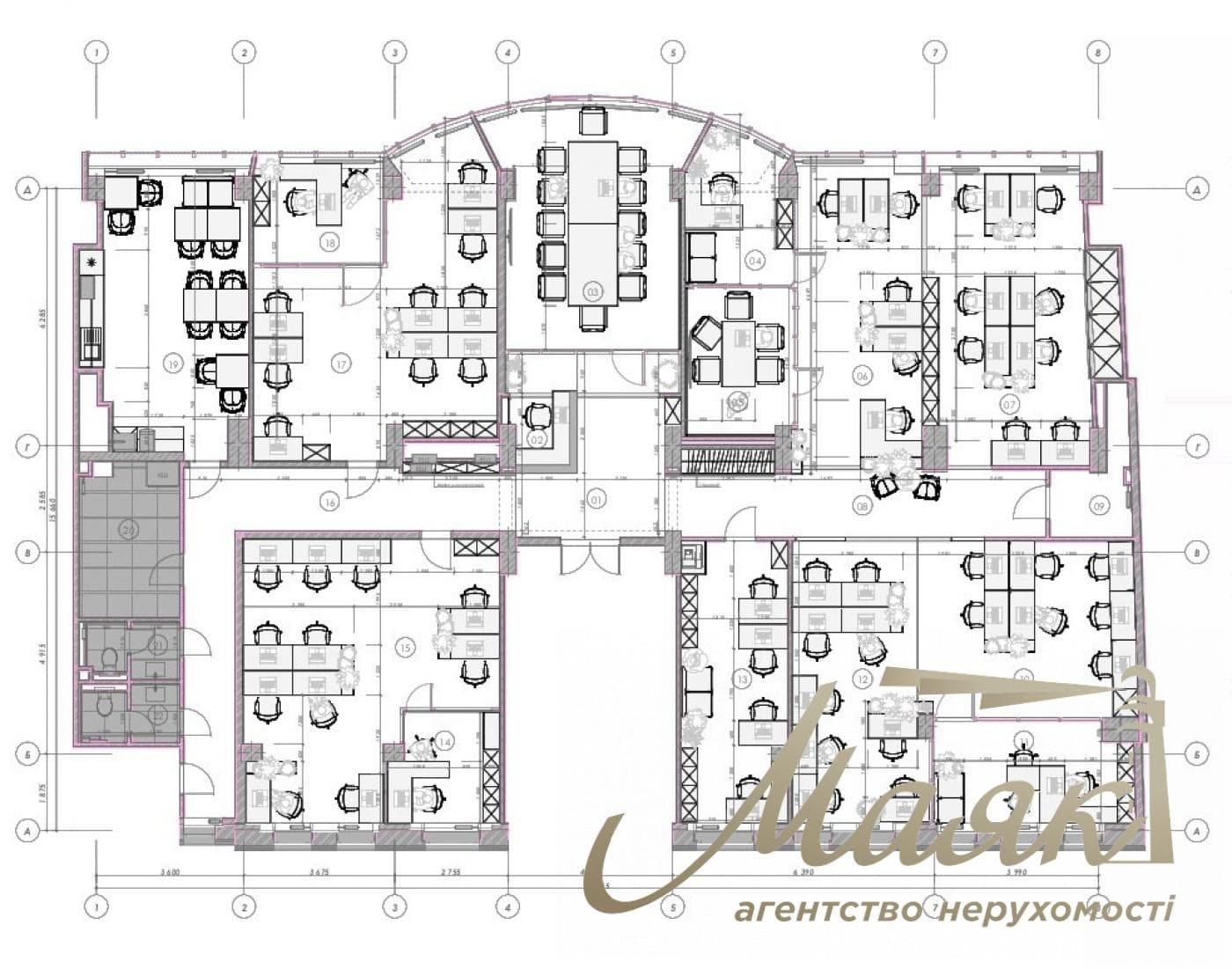 Office for sale 400 m², Kiev