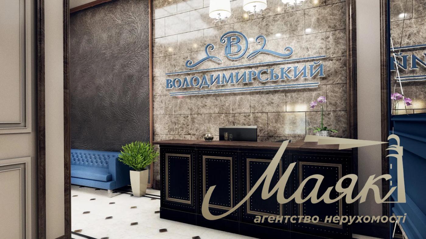 Продажа 2-комнатной квартиры 65м2,ЖК «Владимирский», ул. Антоновича, 109