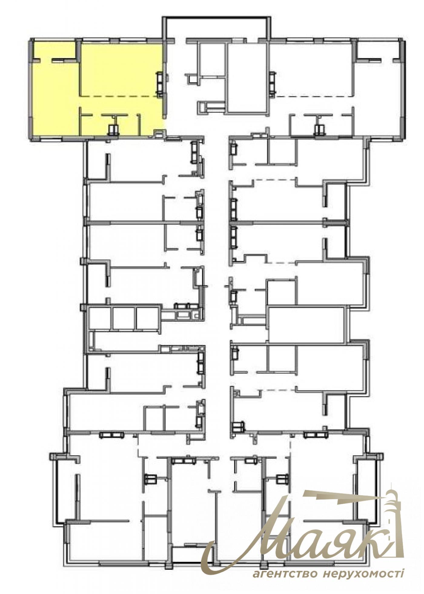 Продаж 1-кімнатної квартири 70м2 у ЖК Maxima Residence, Максима Резиденс, вул. Коновальця, Печерськ