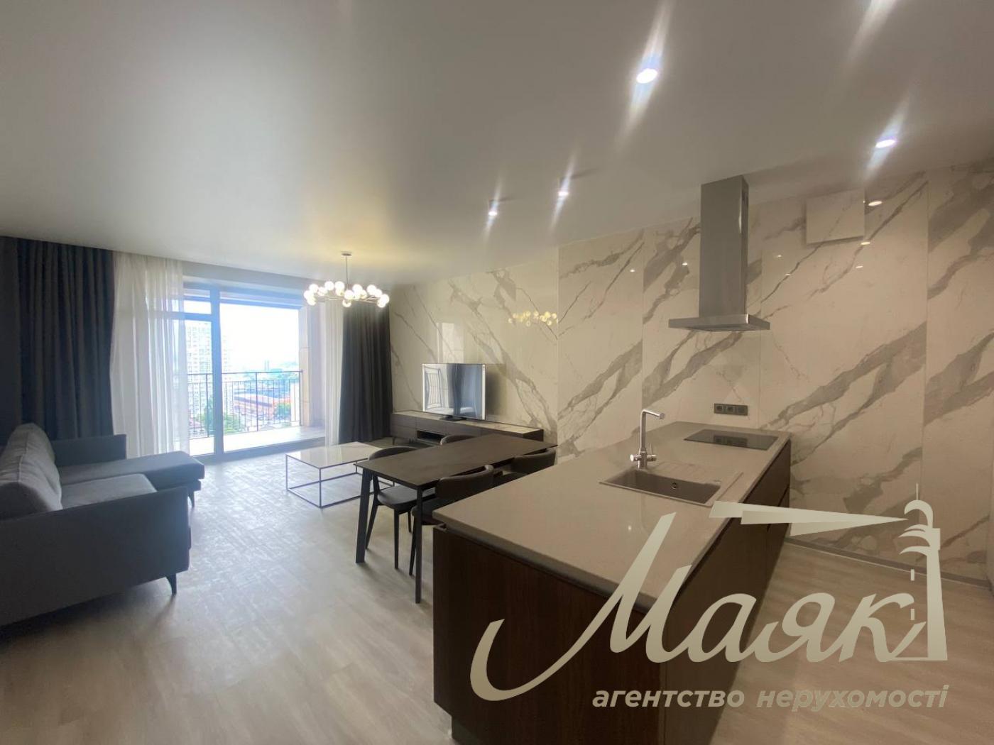 Rent of a 3-room apartment in the Atlantic residential complex at 118 Antonovich Street.