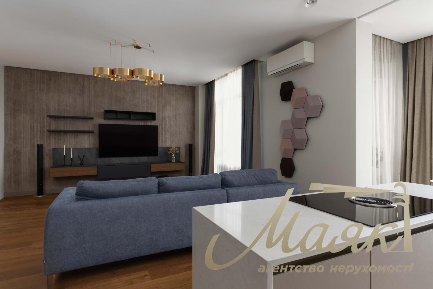 Продажа видовой однокомнатной квартиры,92 м2 в ЖК Бульвар Фонтанов Саперное Поле Печерск