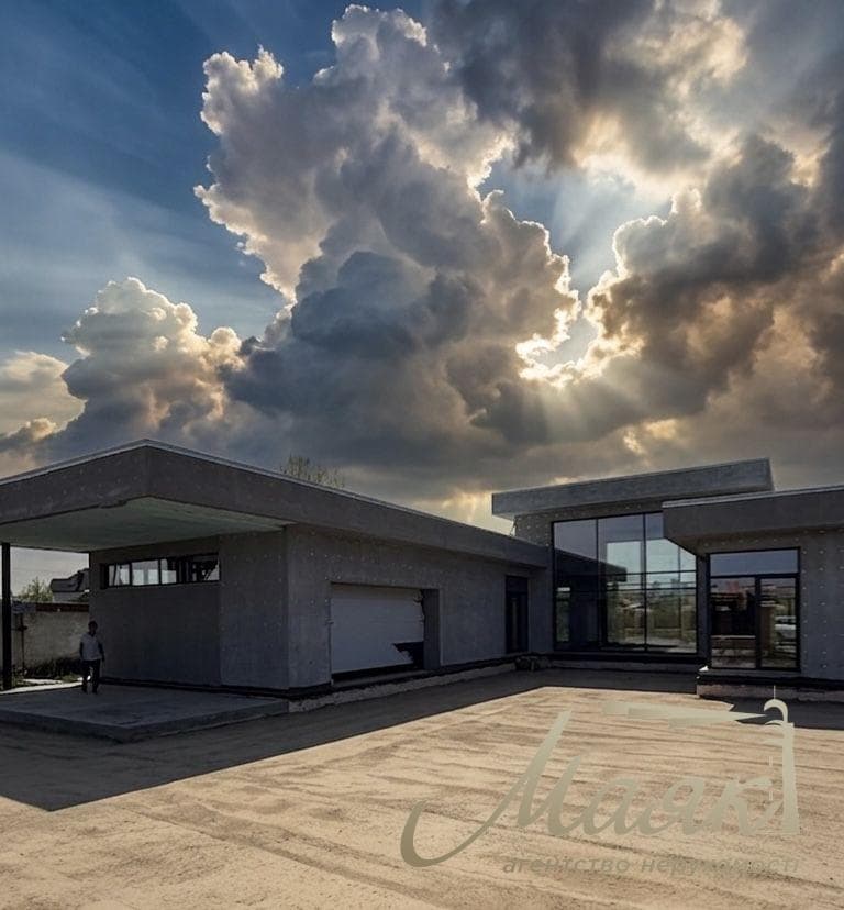 Luxury single-story house for sale: 340 m², 15 sotok, "Khutor Yasny" residential complex, VillaLumi, Lesniki village, Obukhov district, Kyiv Oblast