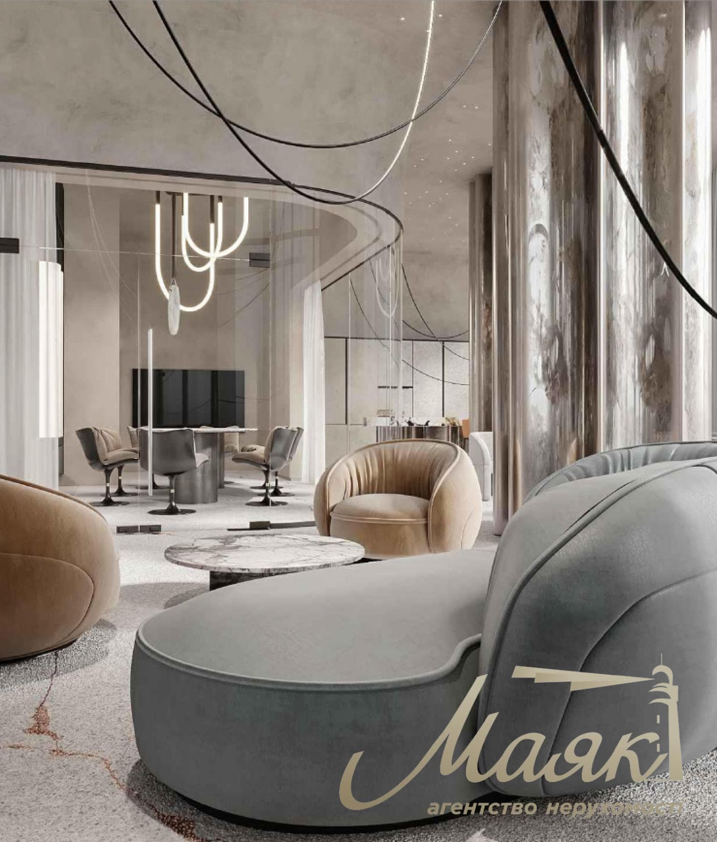 3-Bedroom Apartment for Sale in the NVER Residential Complex, Lesya Ukrainka Blvd.