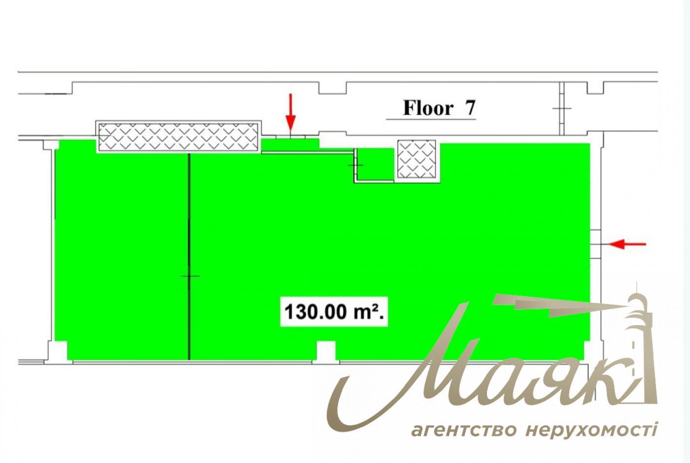 Оренда офісу 77 кв.м в БЦ Леонардо по вул. Богдана Хмельницького 52/17