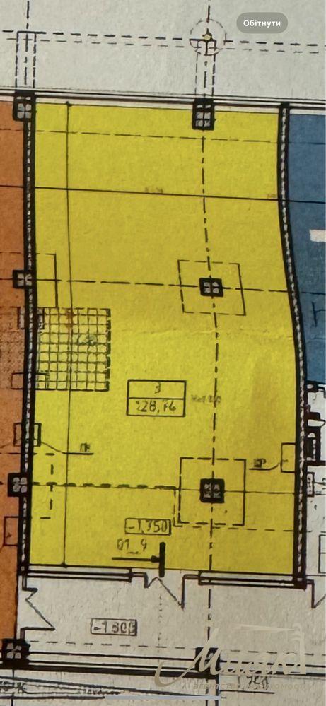 Rent of façade premises 128m2, st. Sholudenko 30, Residential Complex Start.