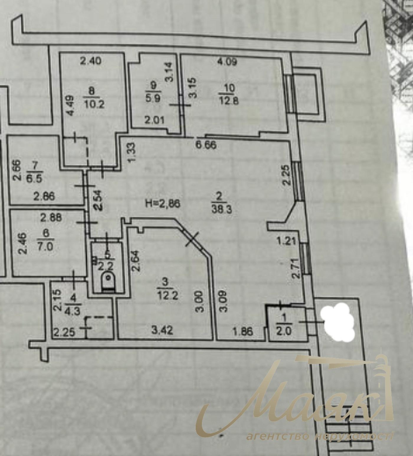 Rent of an operating business beauty salon 100m2 in the Miloslavichi residential complex, Troyeshchyna