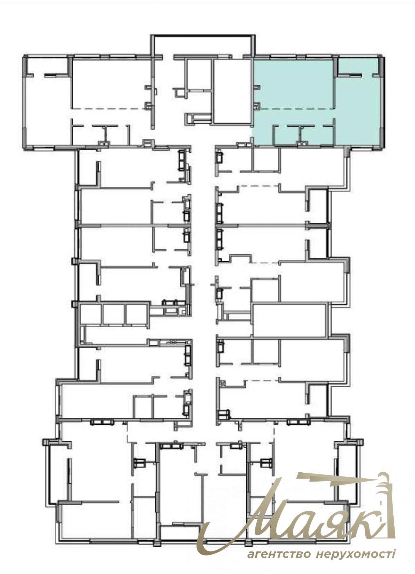 For sale 1k. apartment 72m in Residential Complex Maxima Residence, Maxima Residence, Konovaltsa str., Pechersk
