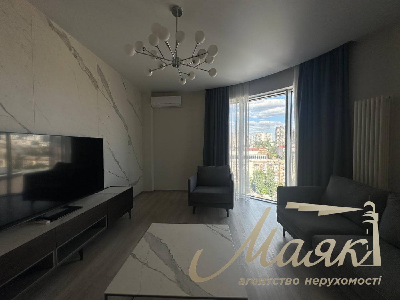 Оренда 2-кімнатної квартири у ЖК «Atlantic Residences», вул. Антоновича, 118, «Палац України».