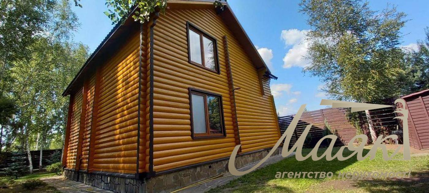 Sale of a 2-storey house 157m2 from a log, in the village of Kozin, Obukhov district, Kiev region