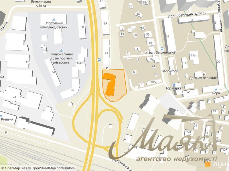 Rent 2 k apartment 53 m², ul. Mykhaila Boychuk, LCD Novopecherska Vezha, Pechersk