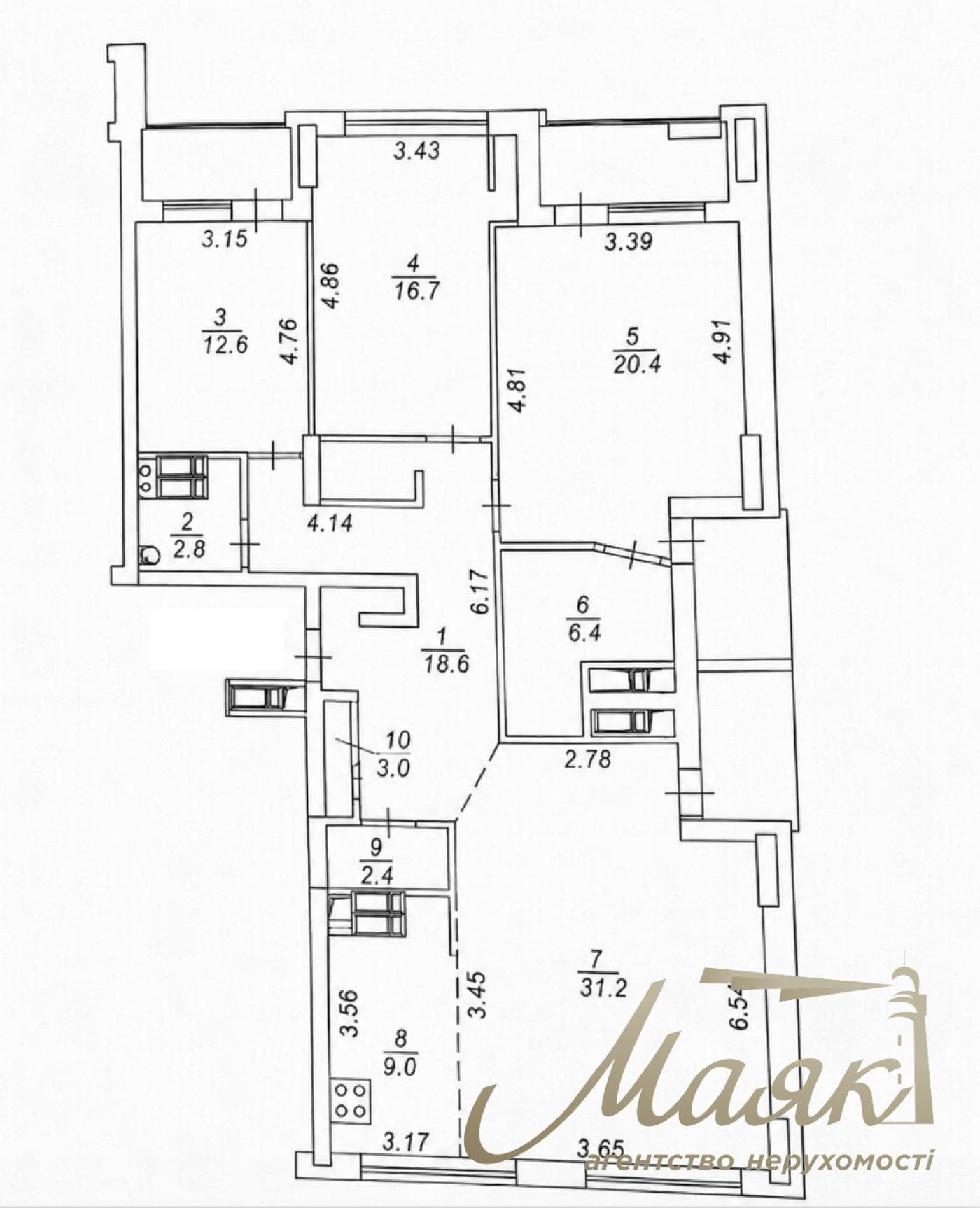 For sale 4-room apartment in LCD "Novopecherskie Lipki" Address: 16, A. Verkhoglyada St. (Dragomirov), Pechersk district.