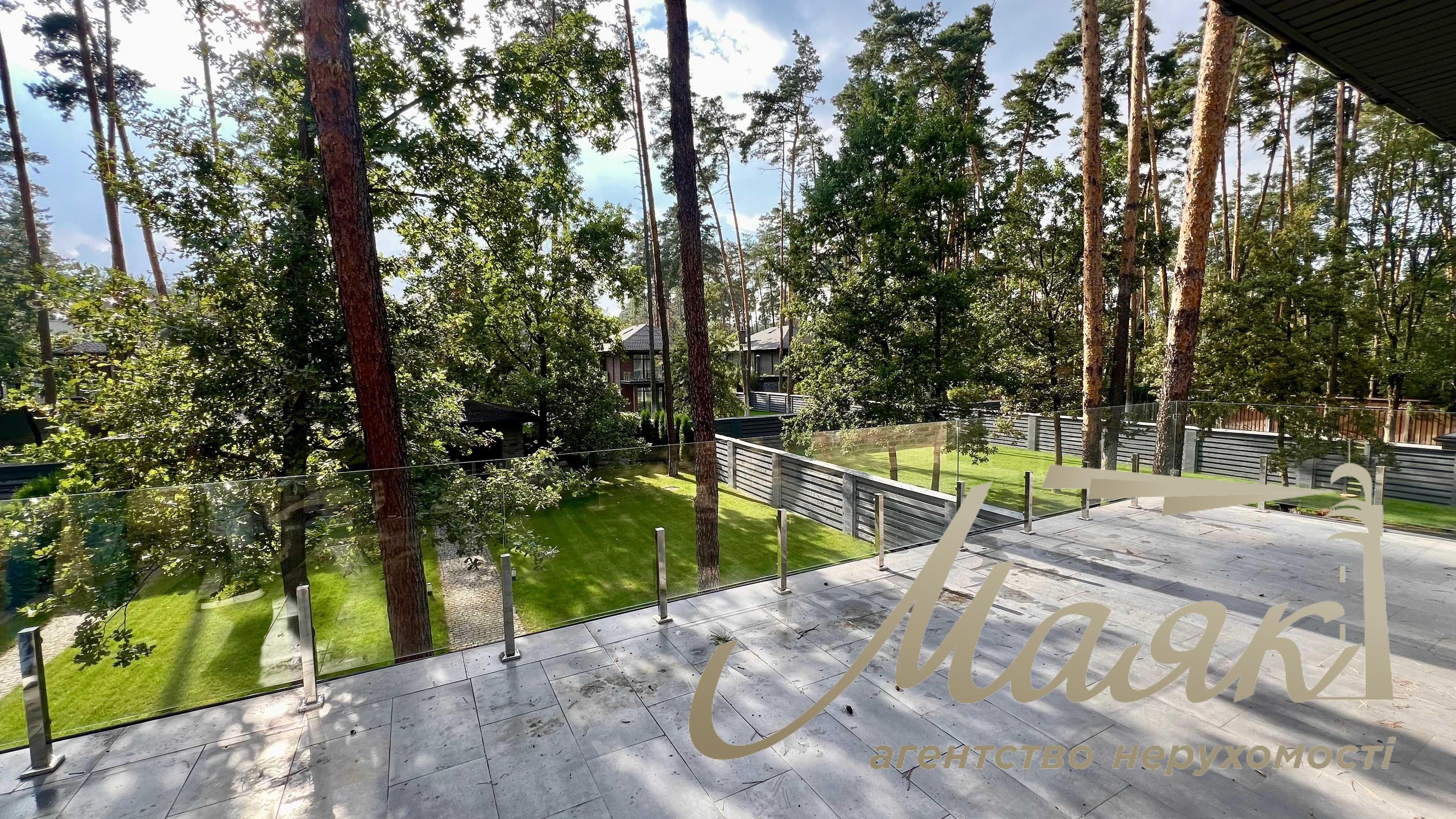 Продажа нового дома в невероятно живописном месте среди сосен, пгт Плюты, Киевская область, Обуховский район.
