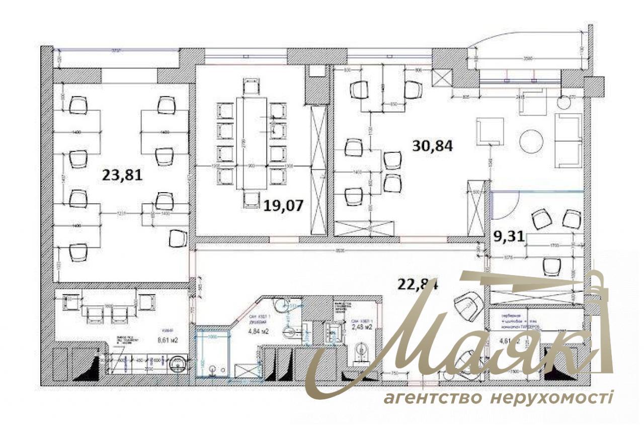 Sale of office Diplomat Hall ready rental business