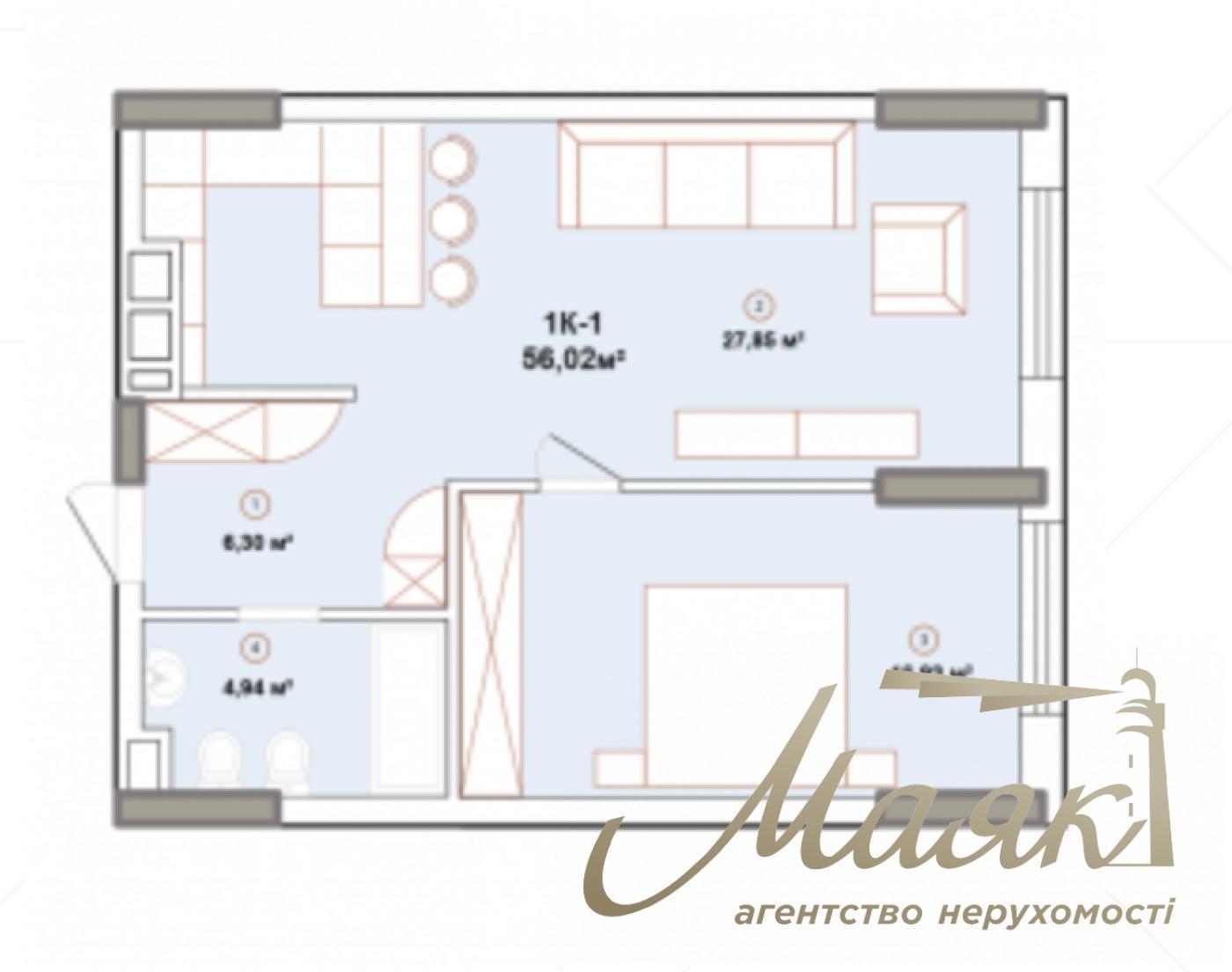 Продаж 2-кімнатної квартири ЖК Edelweiss House, вул. Звіринецька