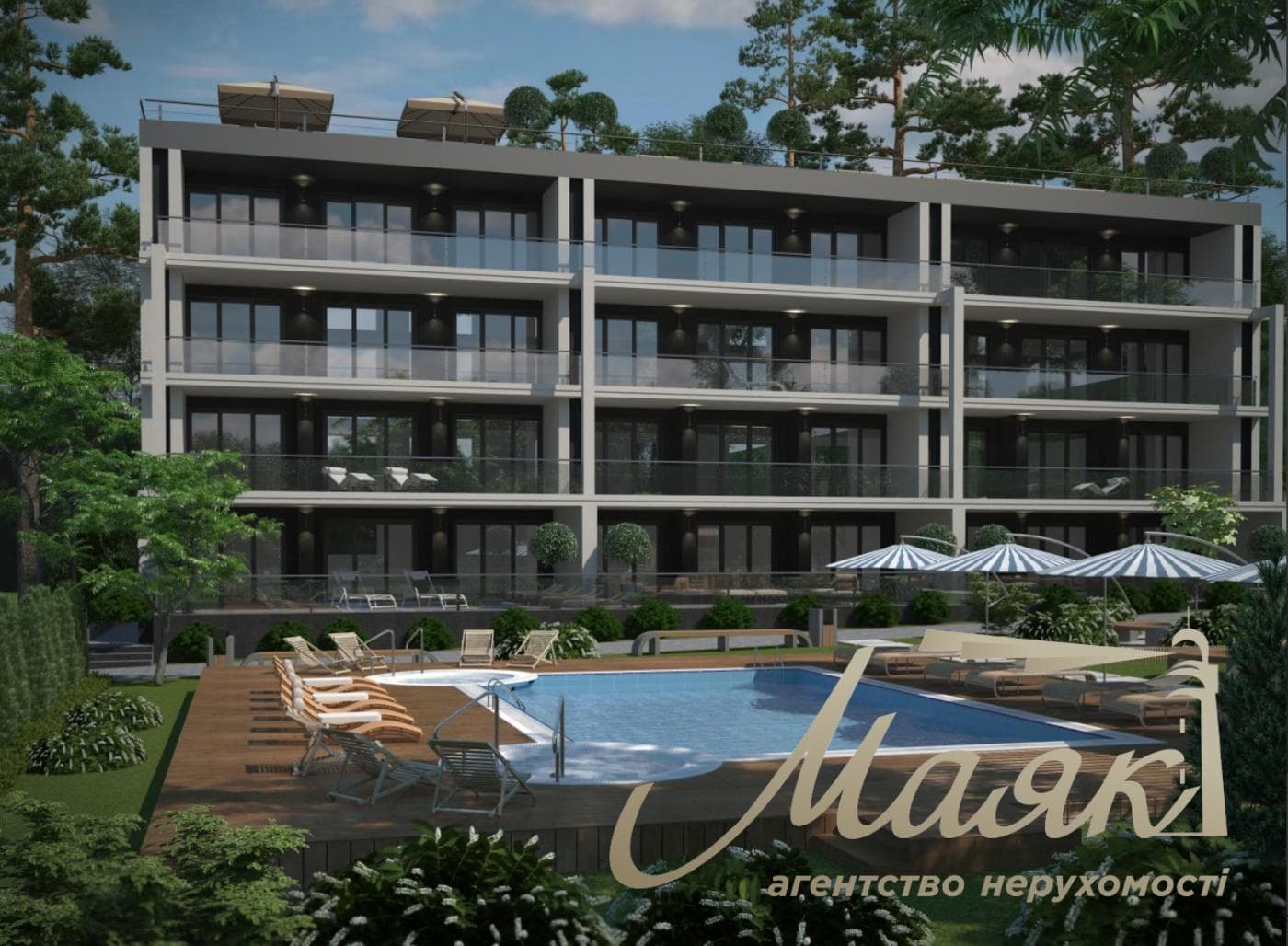Продаж 2-х кімнатної квартири 109,68м2, Ходосівка, КМ XO RESIDENCE.