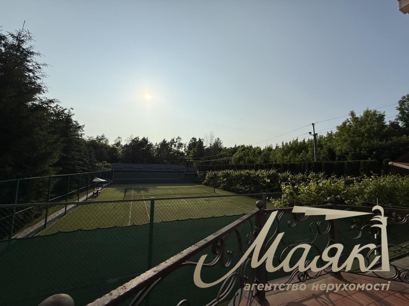 Оренда будинку 400 кв.м з тенісним кортом, великою зеленою територією | Бориспільський район| с.Гора