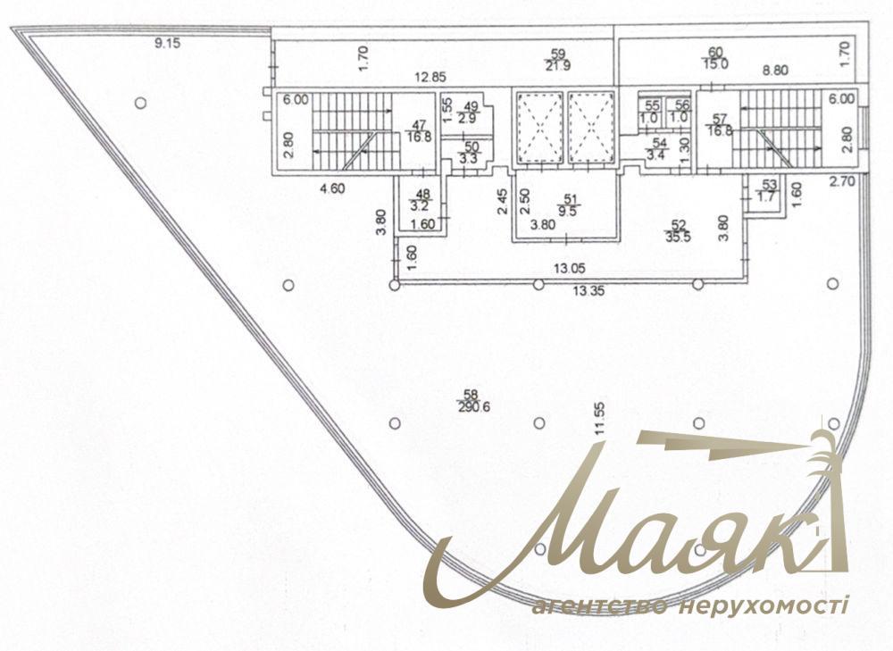 Оренда бізнес-центру F5 3258м2 вул. Саперне Поле Печерськ