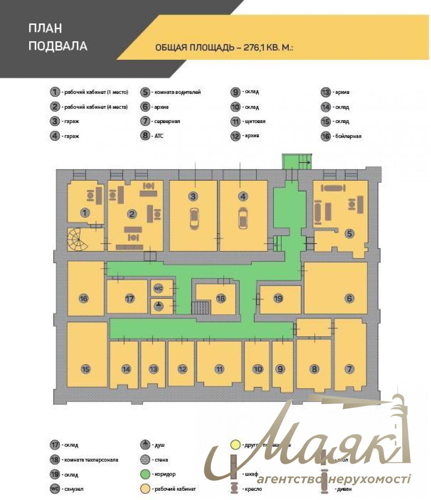 Оренда ОСЗ по вул.Саксагаснкого 67-Б, Центр.
