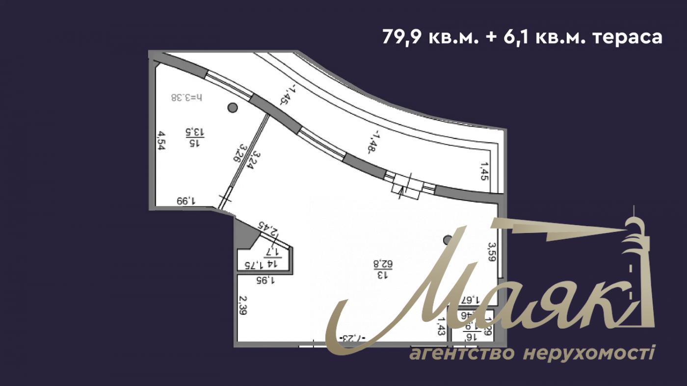 Оренда мебльованого офісу в БЦ вул.Гайдара 58/10, метро Олімпійська.