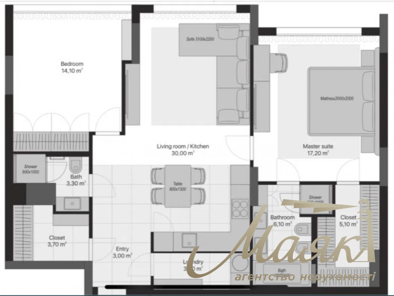 Продаж 3 до квартири ЖК Новопечерські Липки, 86м2, Печерськ.