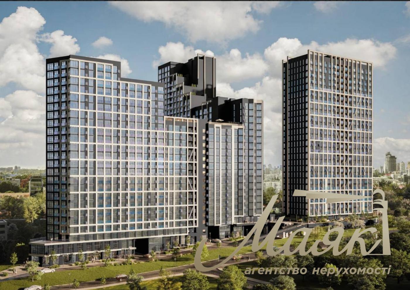 For sale 2k apartment 79.03m2 Residential Complex Nordica, 1 building