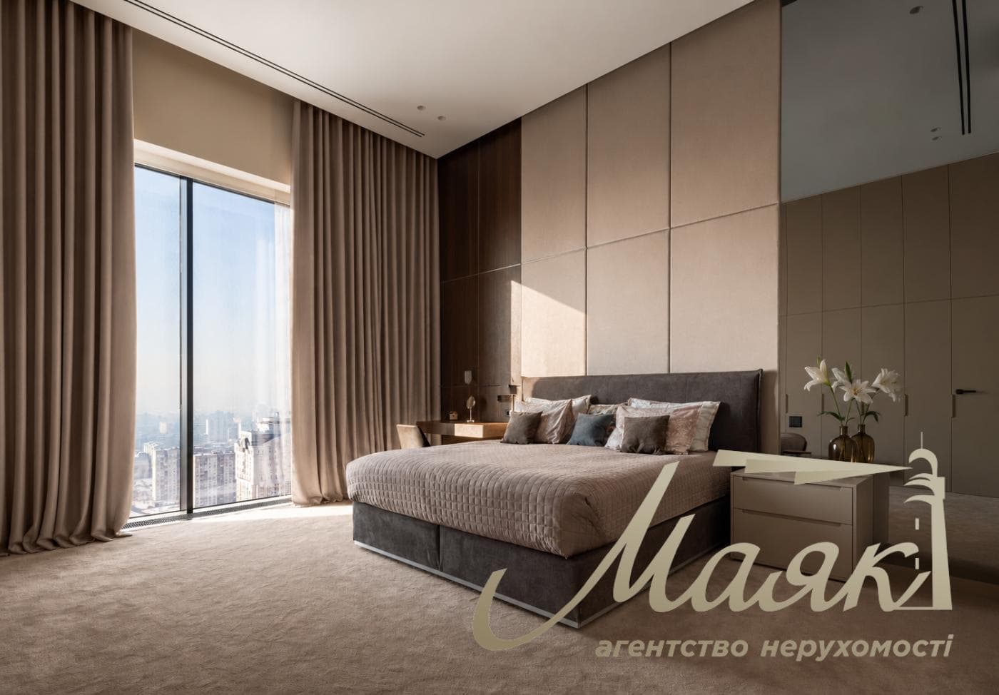 Exclusive 245 m² penthouse with a view for sale in the “Parus” residential complex, 1 Obolonska Embankment