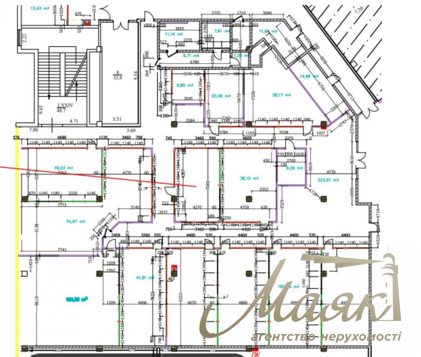 Аренда офиса 886 м2, ул. Борщаговская 154, ТРЦ Мармелад, Шулявская.