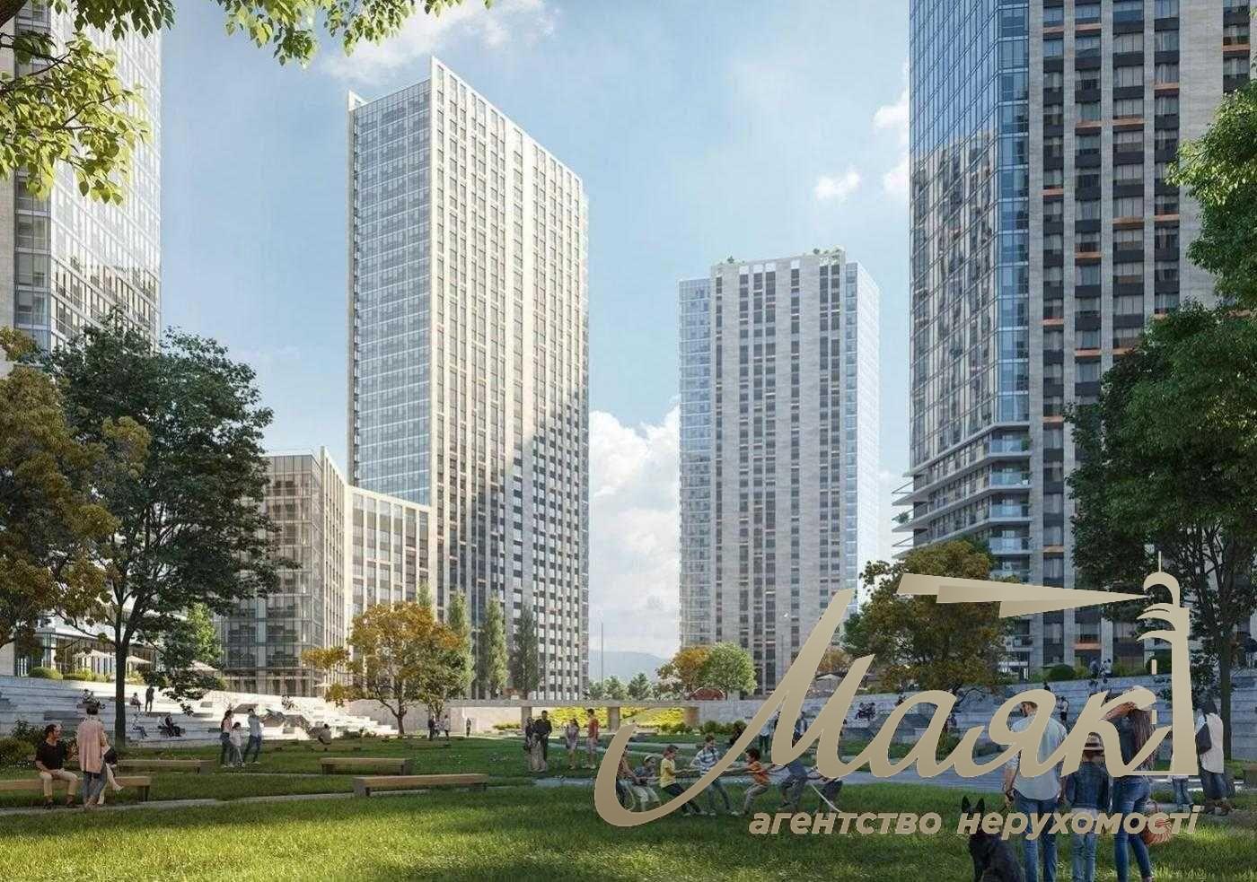 Продаж видової 2-кімнатної квартири 59 м2 у ЖК Метрополіс, Теремки