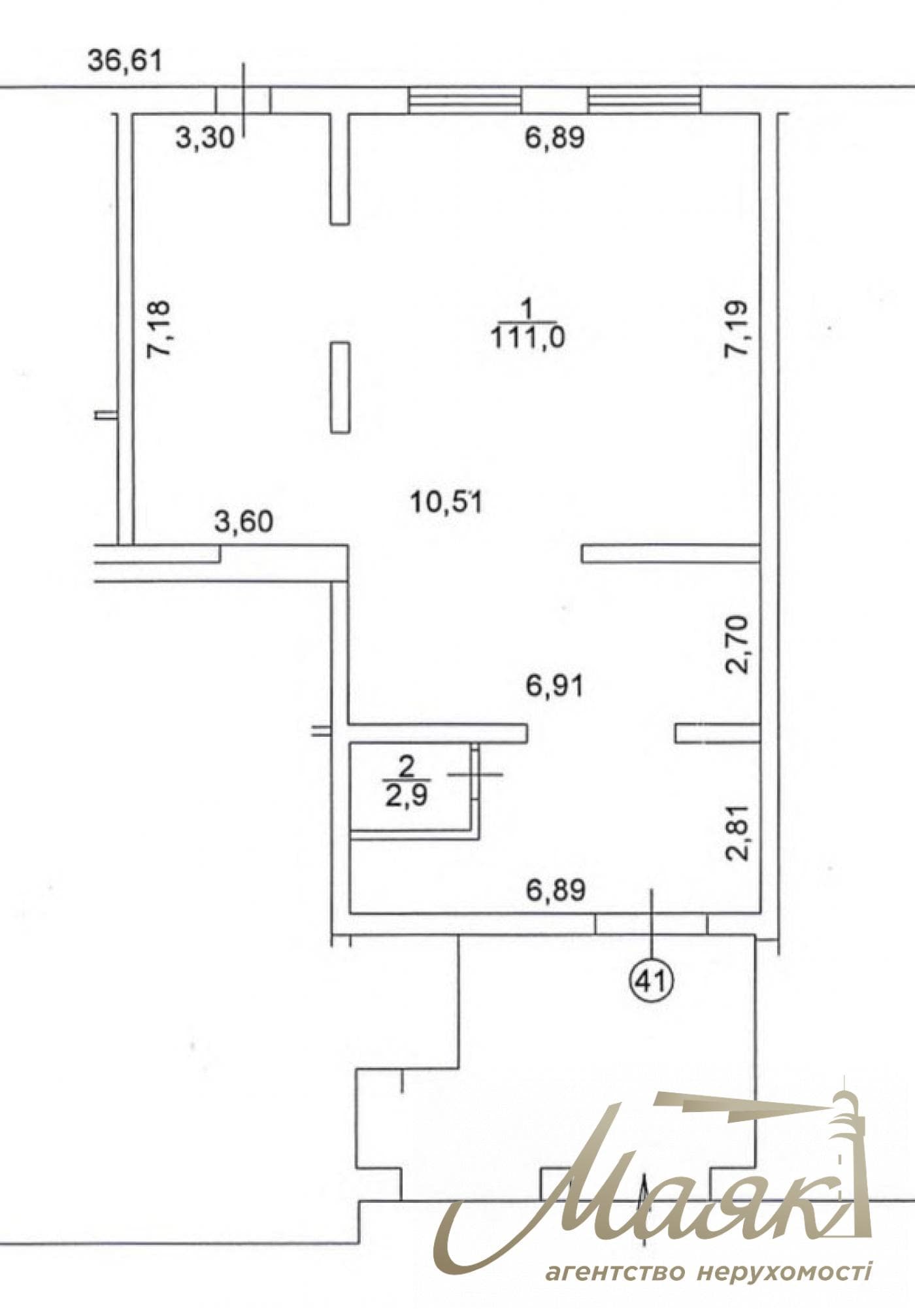Rent office 120 sq.m.sq. Degtyarnaya str., Podol