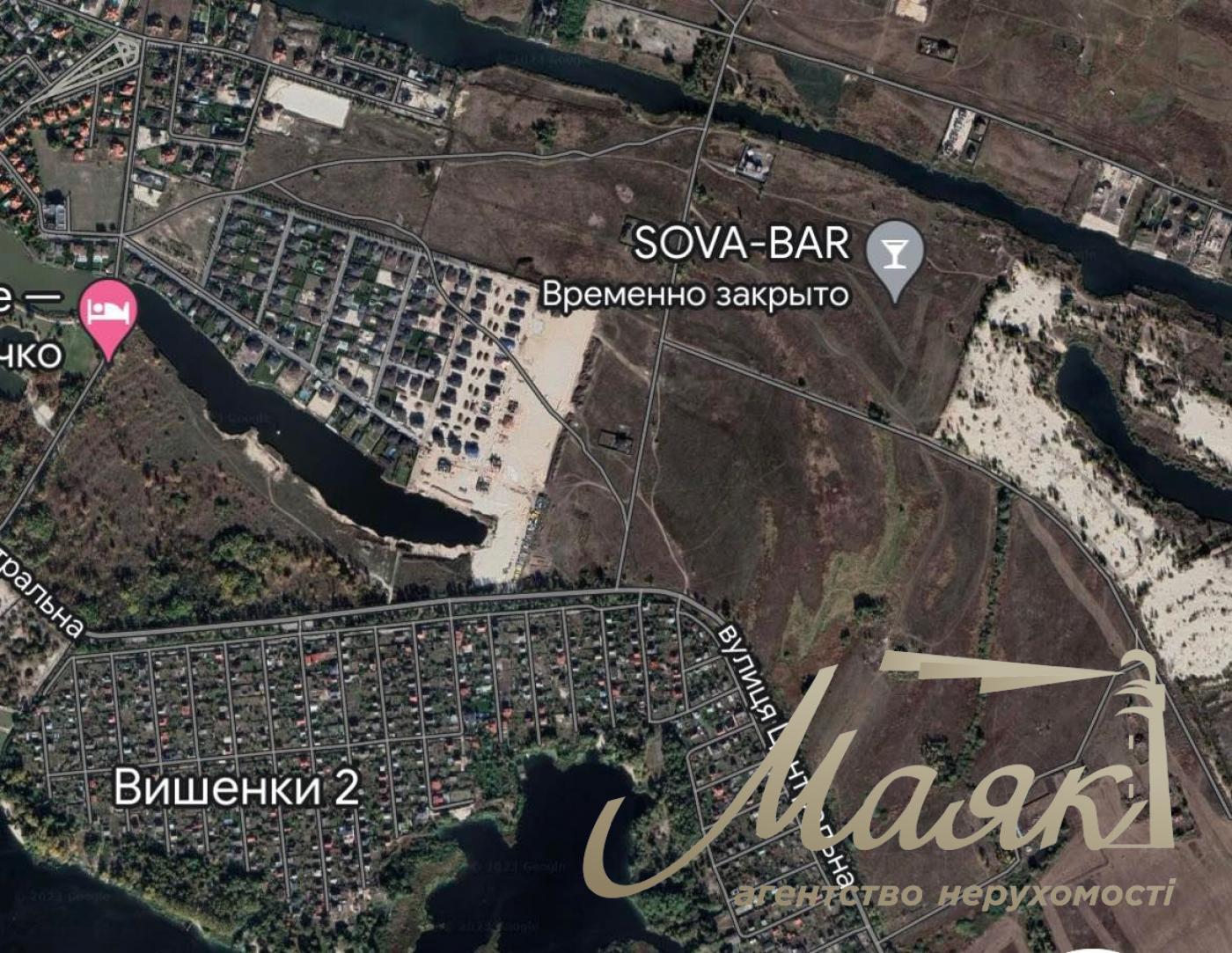 Sale of land for construction in the Vishenki-Zolochi area.