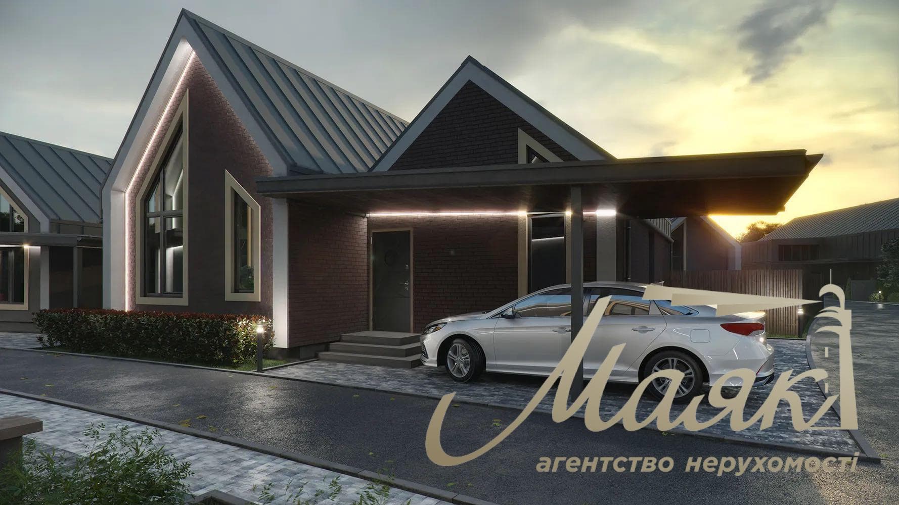 House for sale 131m2 in a cottage town with. Kryukovshchyna, Kyiv-Svyatoshynskyi district.