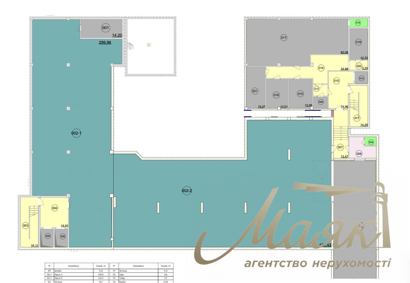 Rent condominium 4200М2 in BC Trinity, 1 Tovarna str., Pechersk