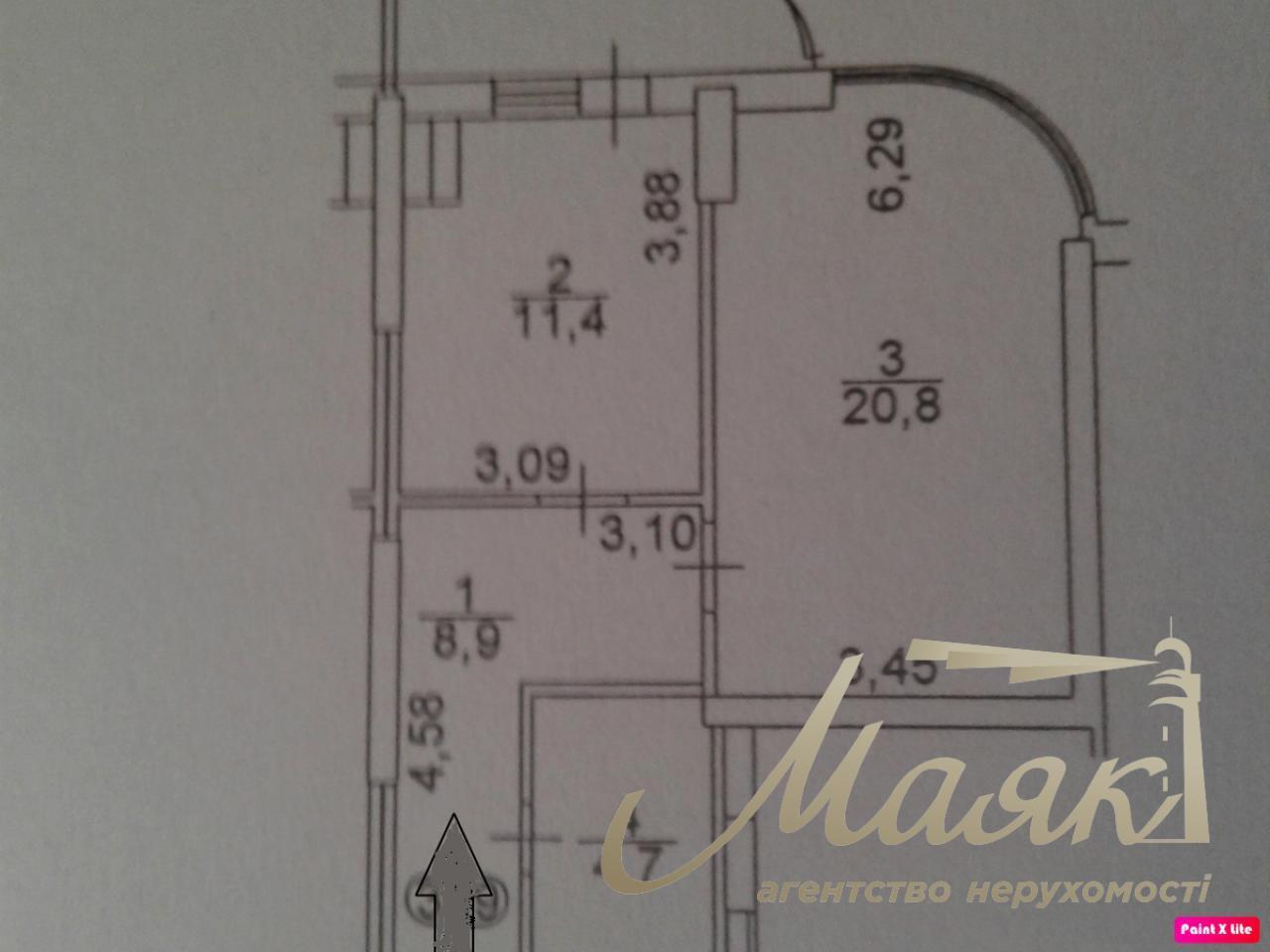 Продаж 1-к квартири 50м2 в ЖК Новопечерські Липки вул.Драгомирова 2а