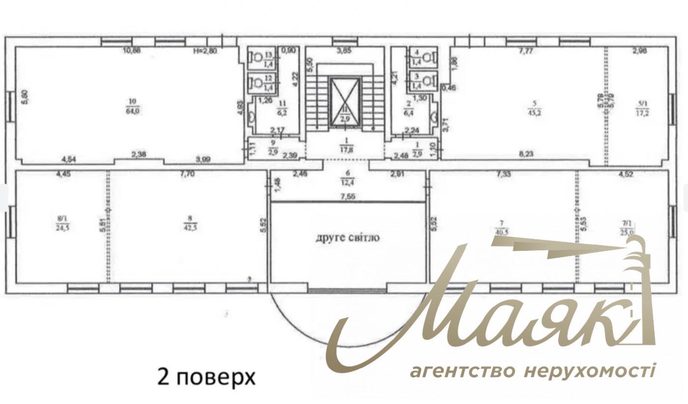 Аренда целого здания 1857м2 на ул. Василия Тютюнника, Центр Киева