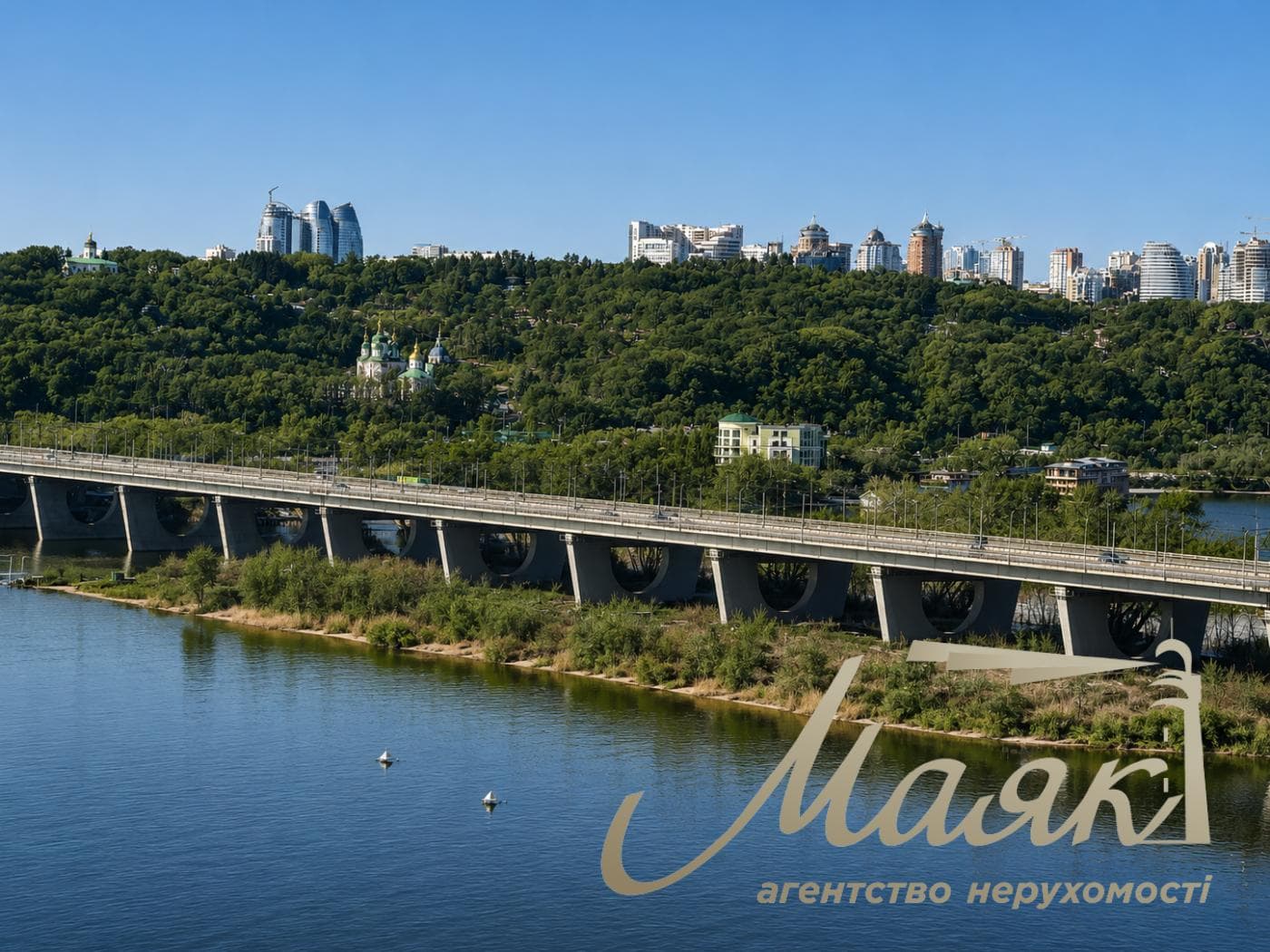Продаж 2-кімнатної квартири з видом на Дніпро в ЖК GREAT, Осокорки, Київ.