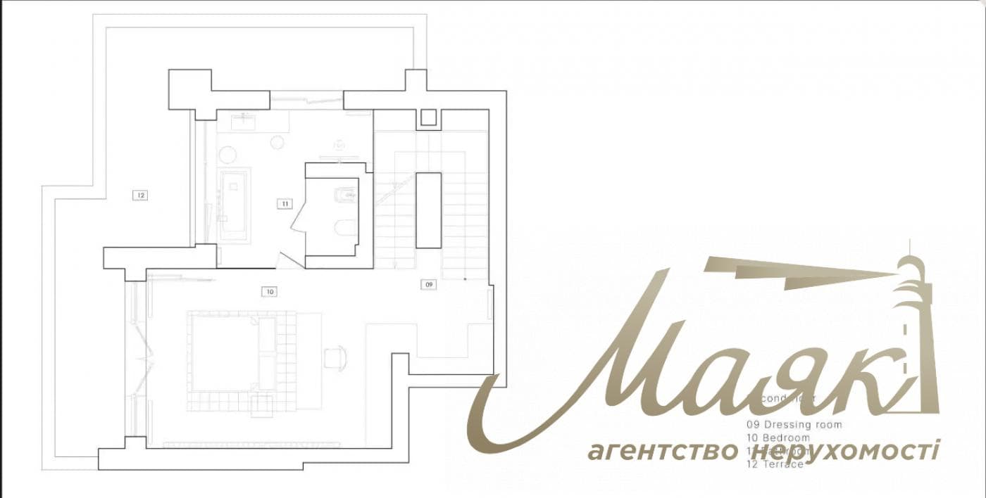 Exclusive project by MAKHNO Studio 215m2 "Obolon Residences "Obolonskyi prosp., 26