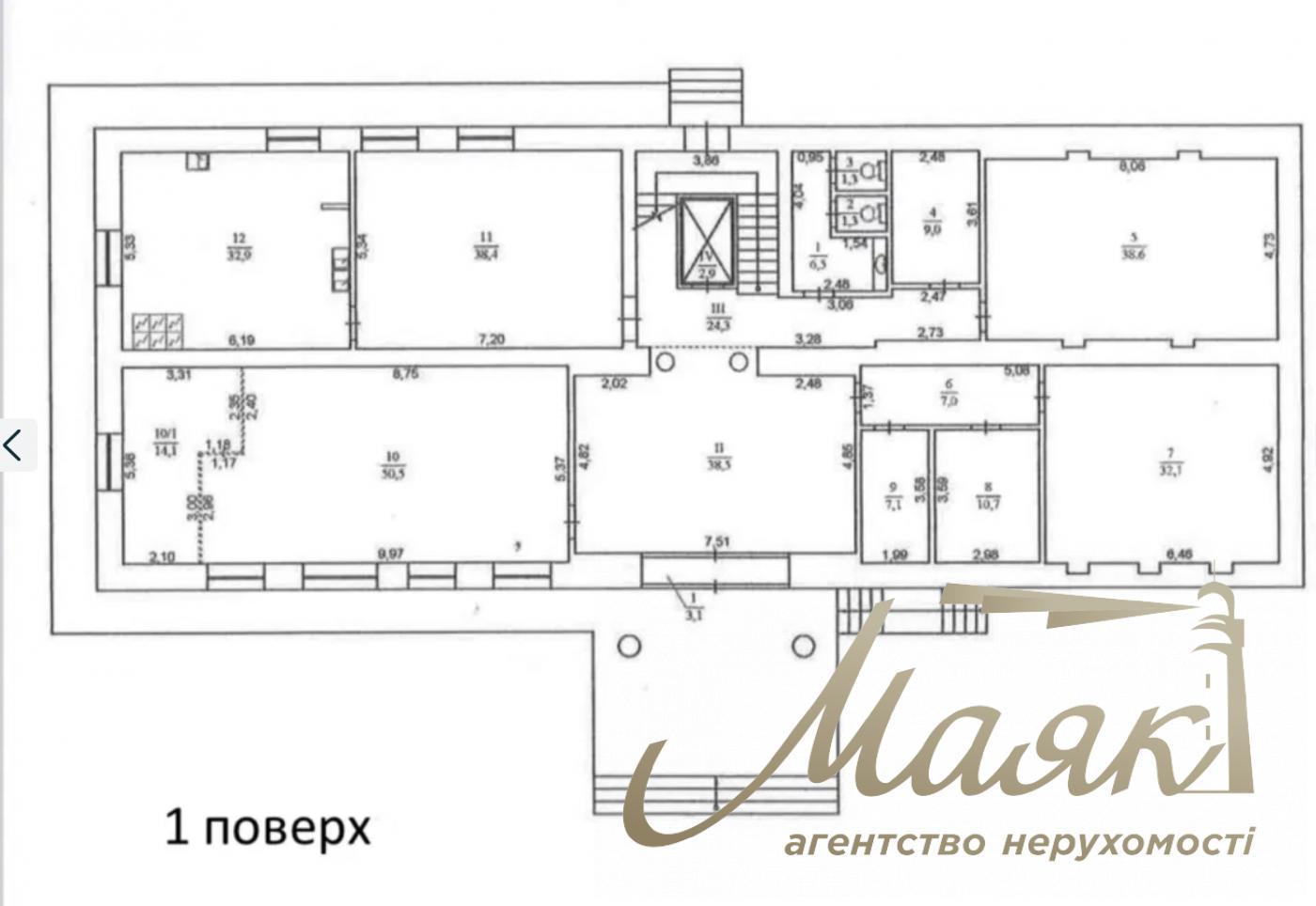Аренда целого здания 1857м2 на ул. Василия Тютюнника, Центр Киева