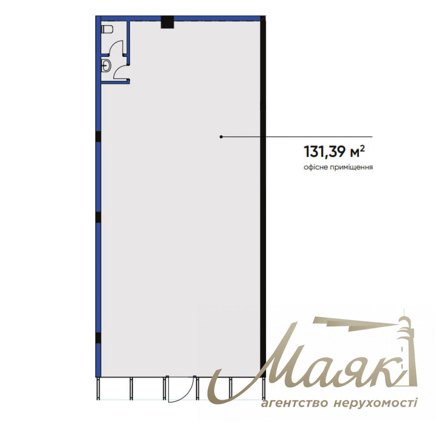 Продаж комерційного приміщення 131,39 м.кв. OLEGIV Boutique Residence, Центр