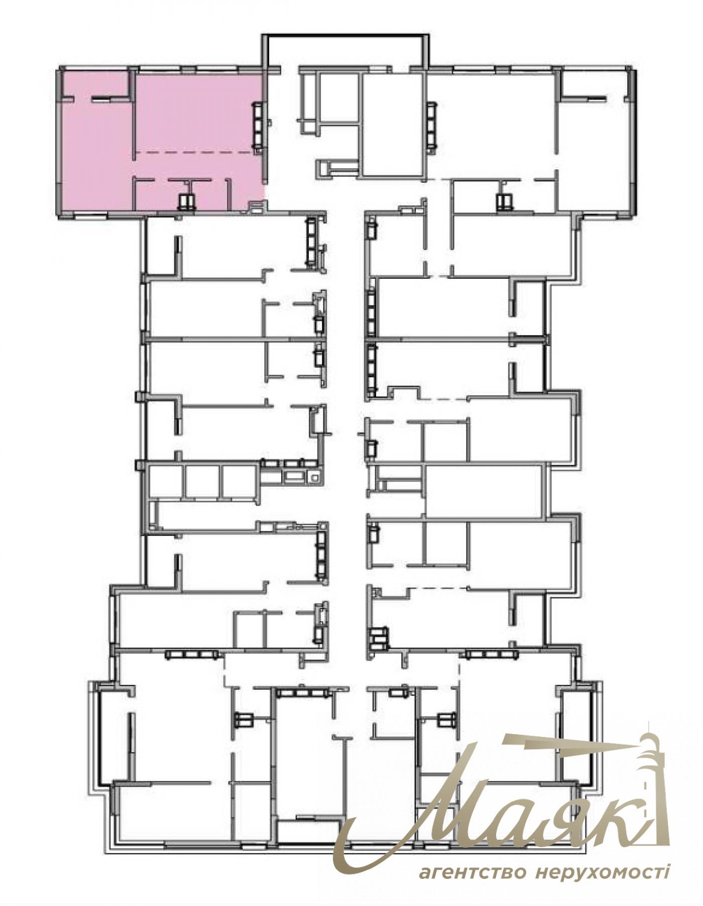 For sale 1k. apartment 70m2 in Residential Complex Maxima Residence, Maxima Residence, Konovaltsa str., Pechersk