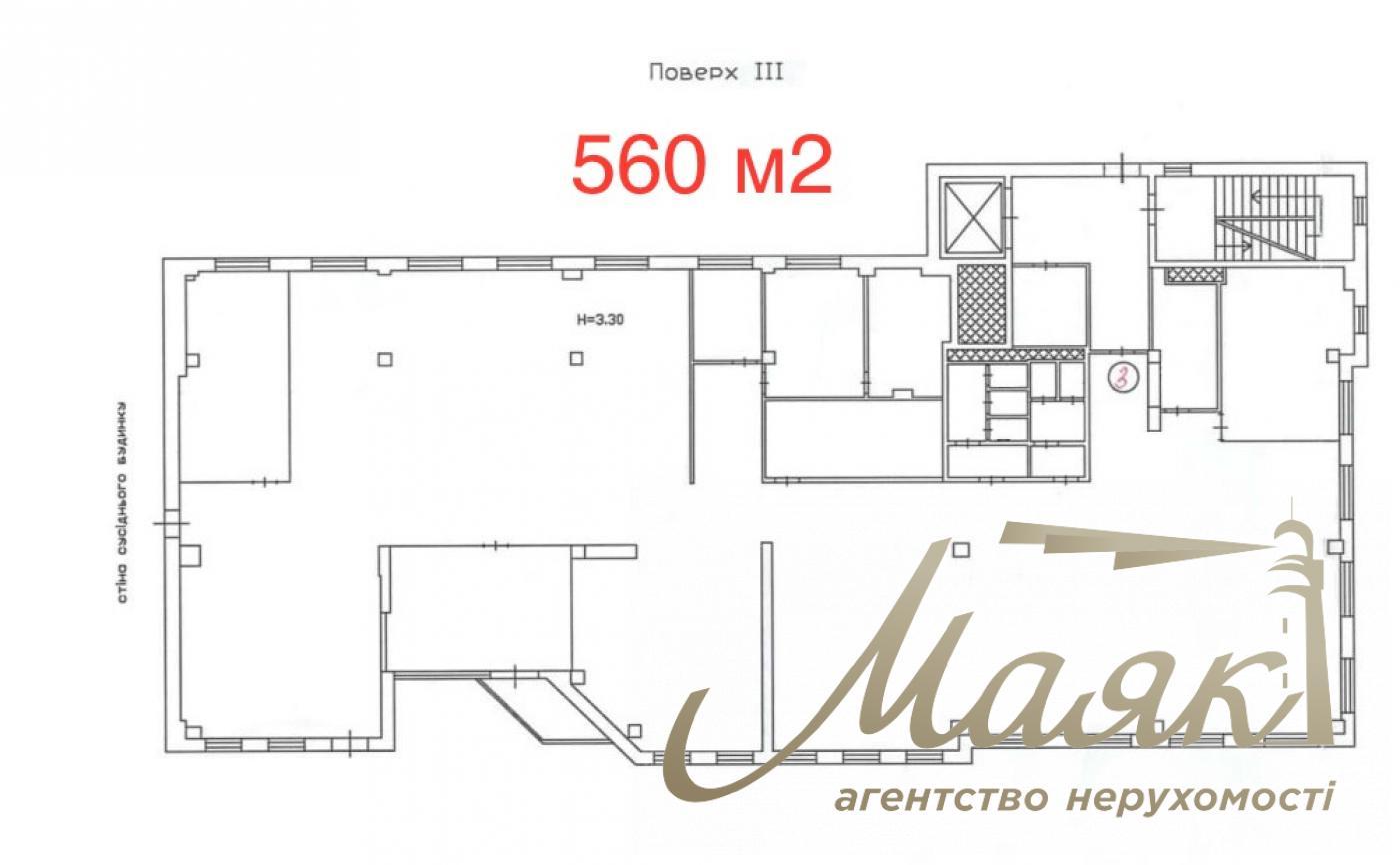 Office for rent 560 m2 in BC on Obolon, Avtozavodskaya str, Kurenevka