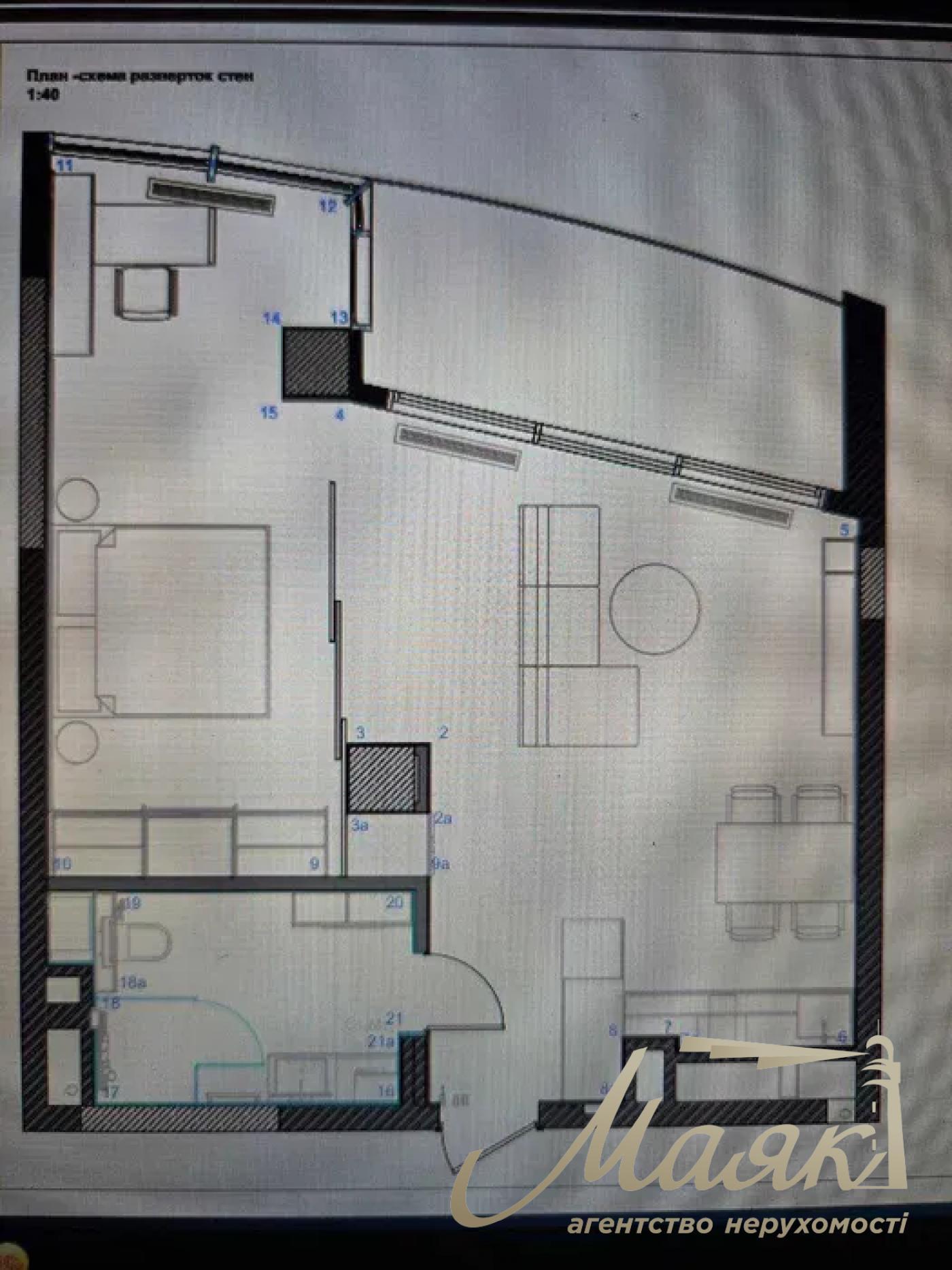 Оренда 2к квартири 62 м², ЖК Taryan Tower, Печерськ