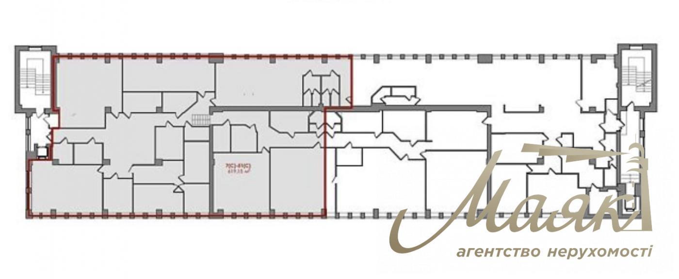 Аренда офиса 619м2 в БЦ Business City, ул. Николая Пимоненка 13