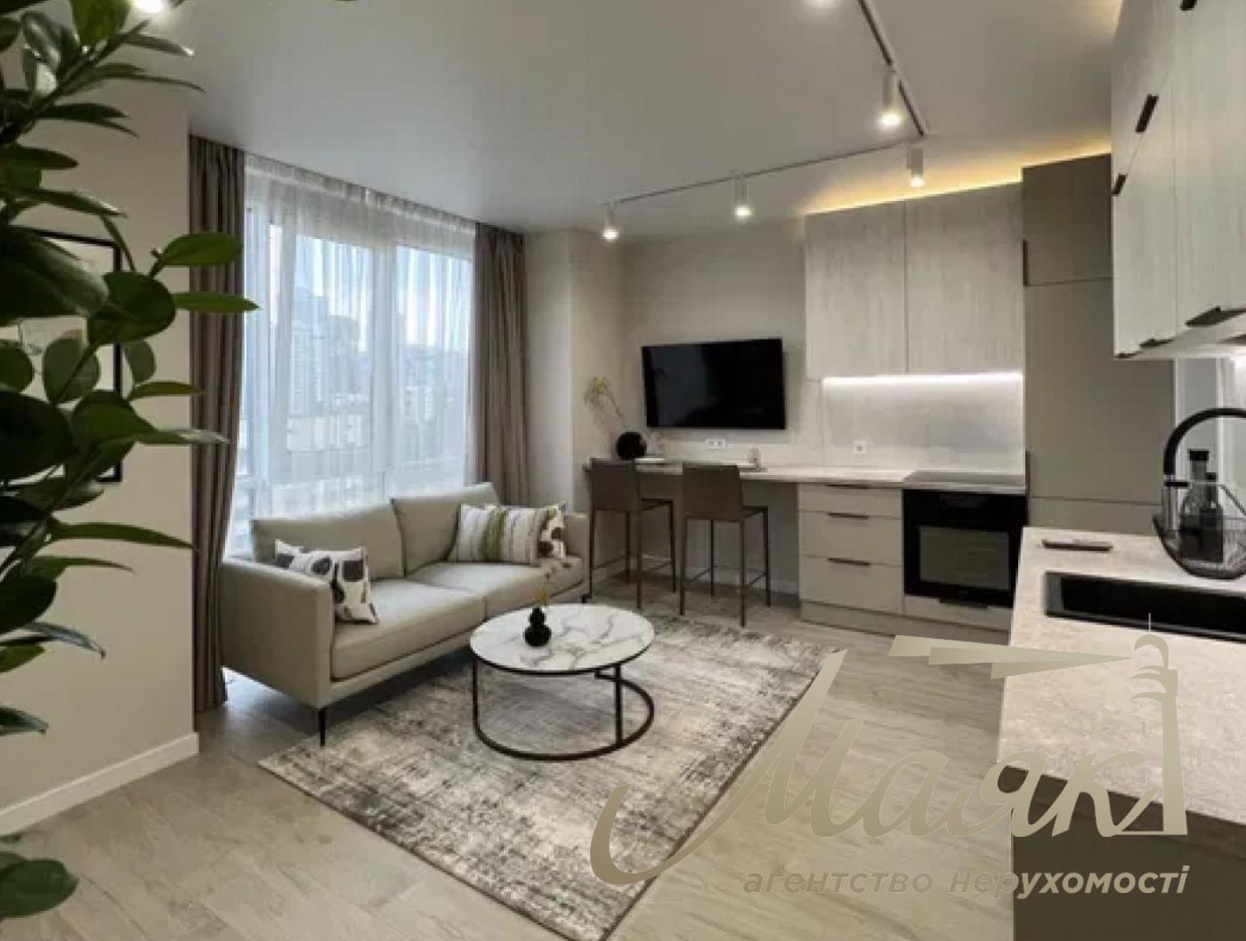 Rent 1-bedroom apartment 50m2 LCD Novopecherskaya Tower str. Boychuk Pechersky District