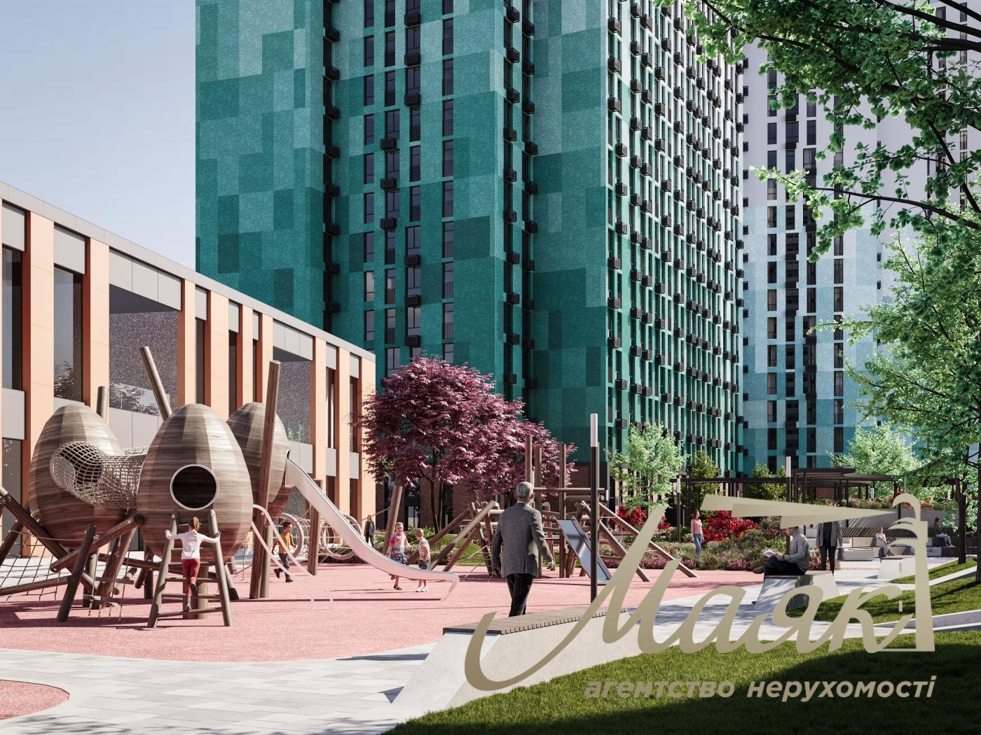 For sale 2-bedroom apartment 101 m2 in the new LCD BELLEVIE, str. Berezhanskaya, Obolon, Kiev