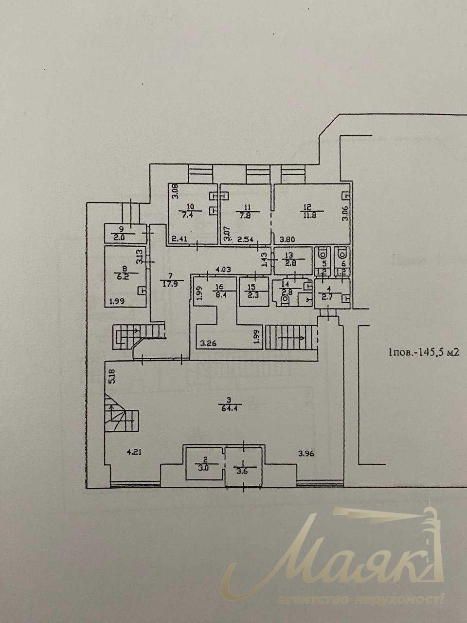 Оренда фасадного приміщення 307м², Велика Васильківська