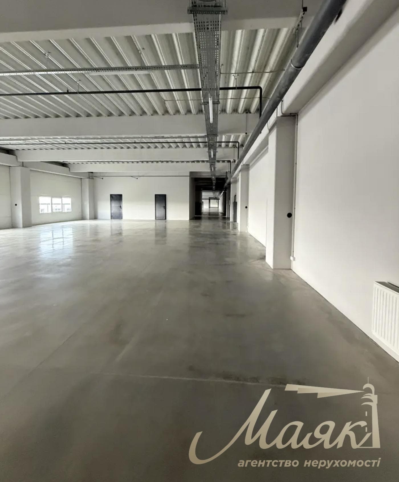 Оренда нового складського приміщення (1296 м²) у Борисполі