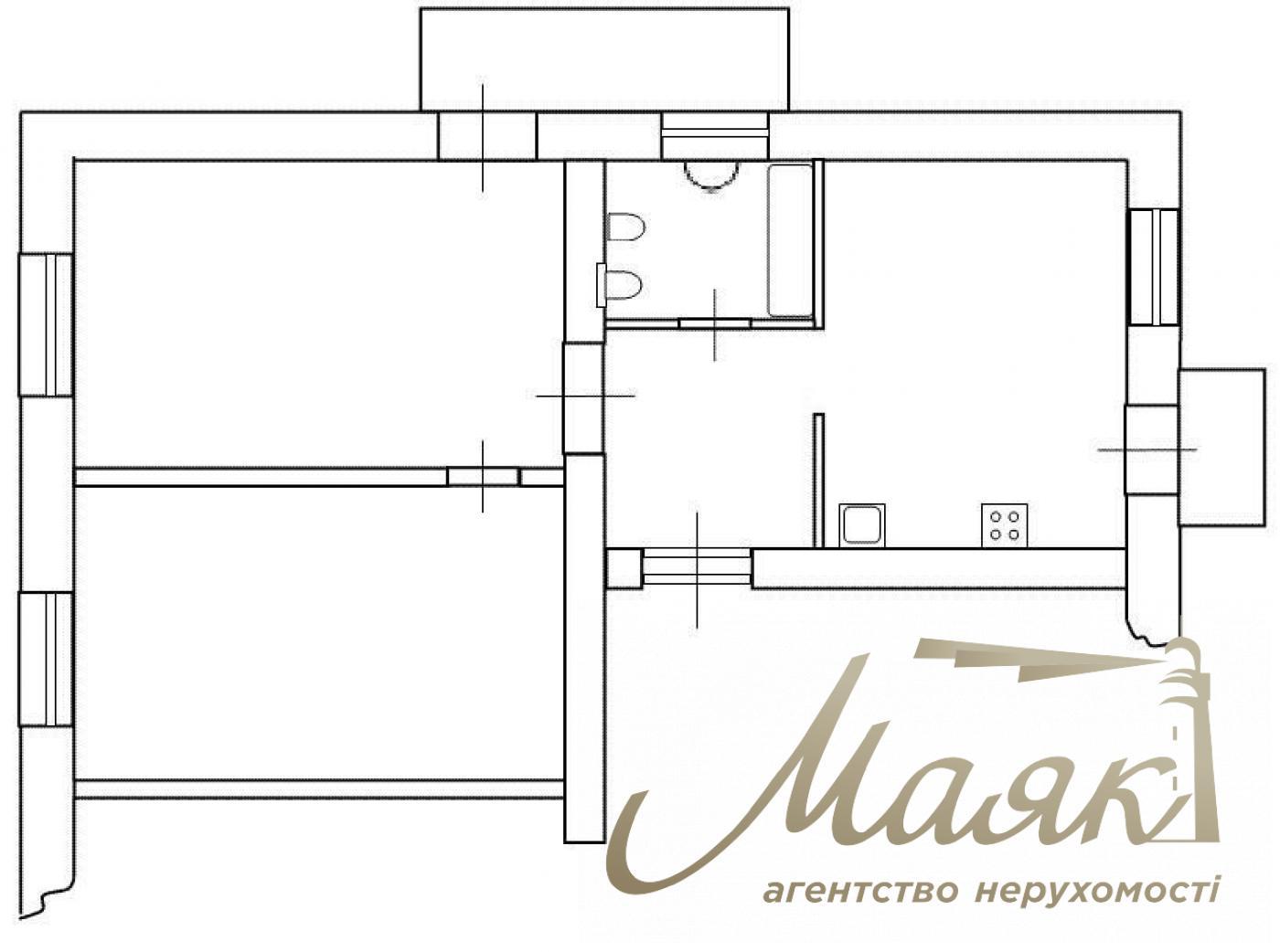 Rent 2-room apartment Bankovaya st., Center, Lipki