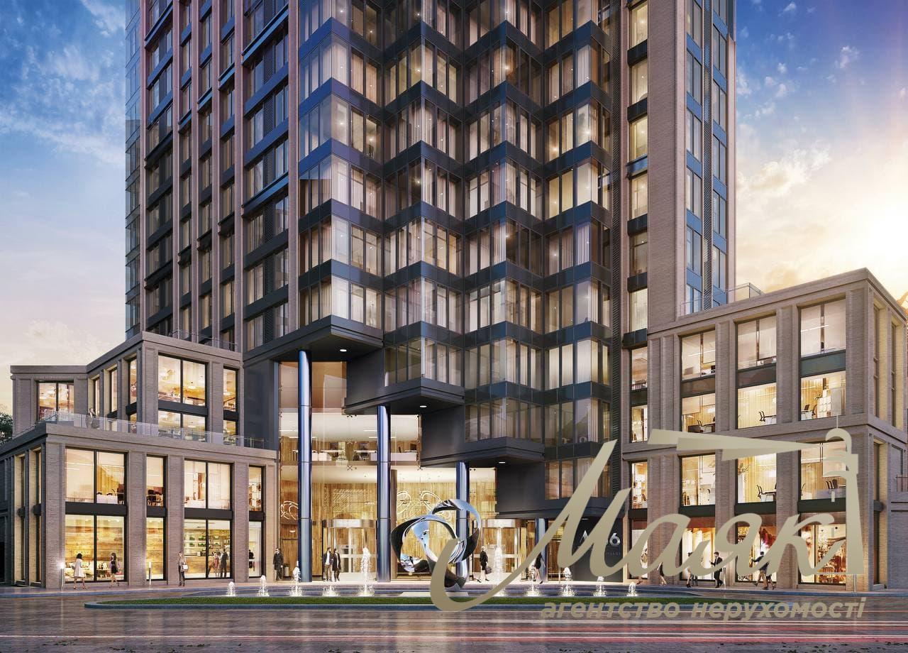 View, 1k apartment in residential complex A136, 55m2.