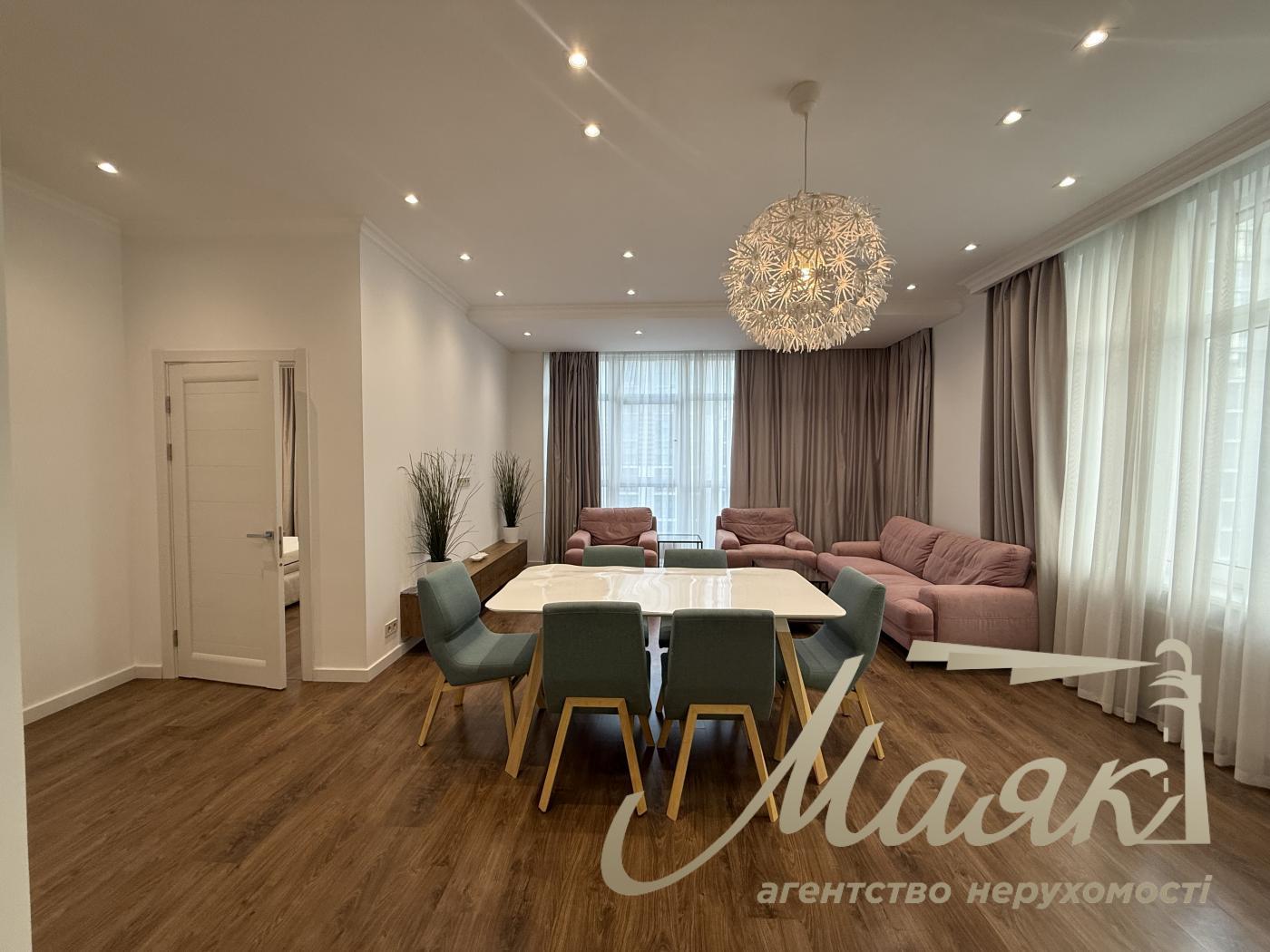 Оренда 3-кімнатної квартири в ЖК "Новопечерські Липки", вул. Андрія Верхогляда, Центр