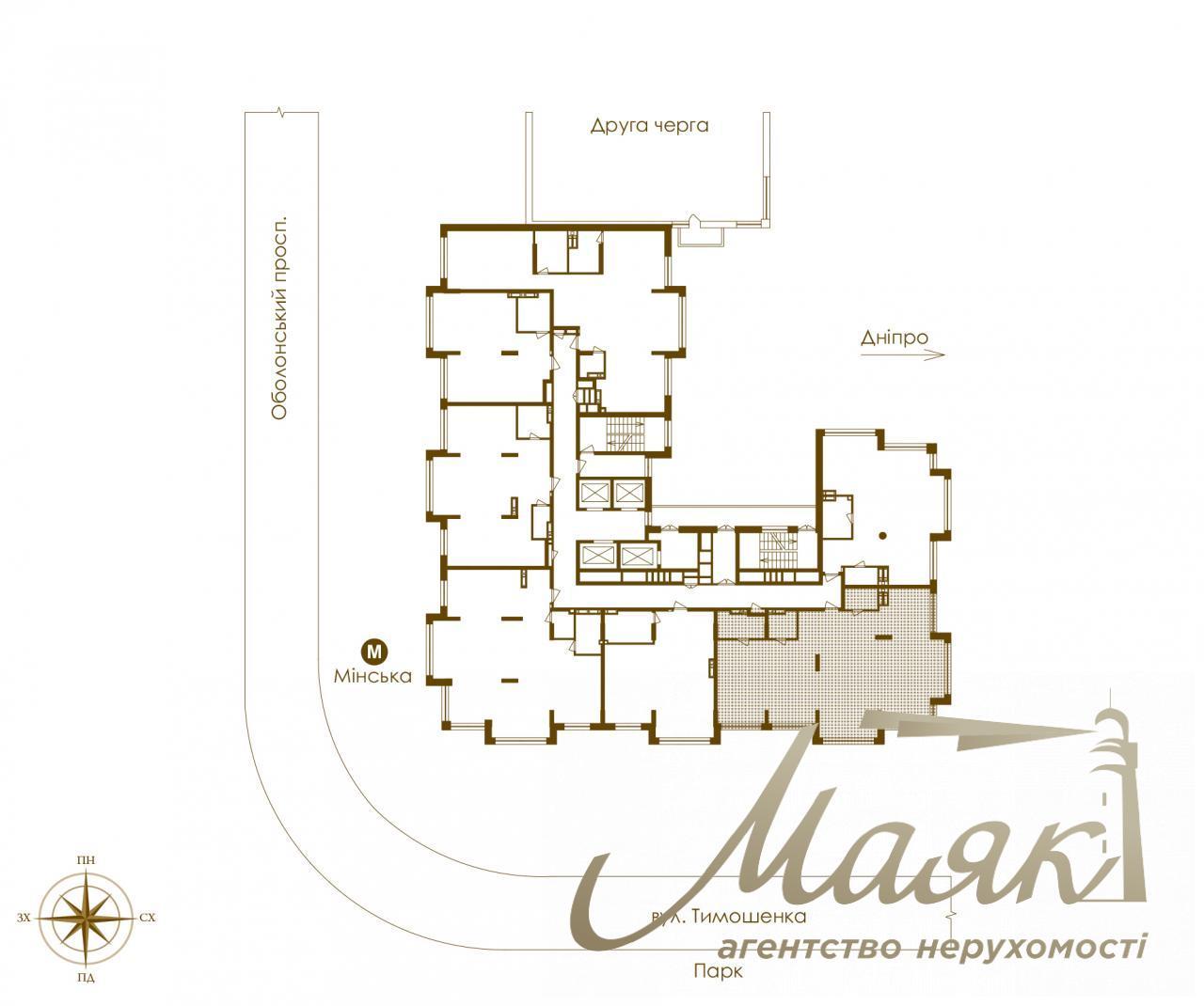 Продажа 4-к квартиры в ЖК "Оbolon Residences". Оболонский проспект 26